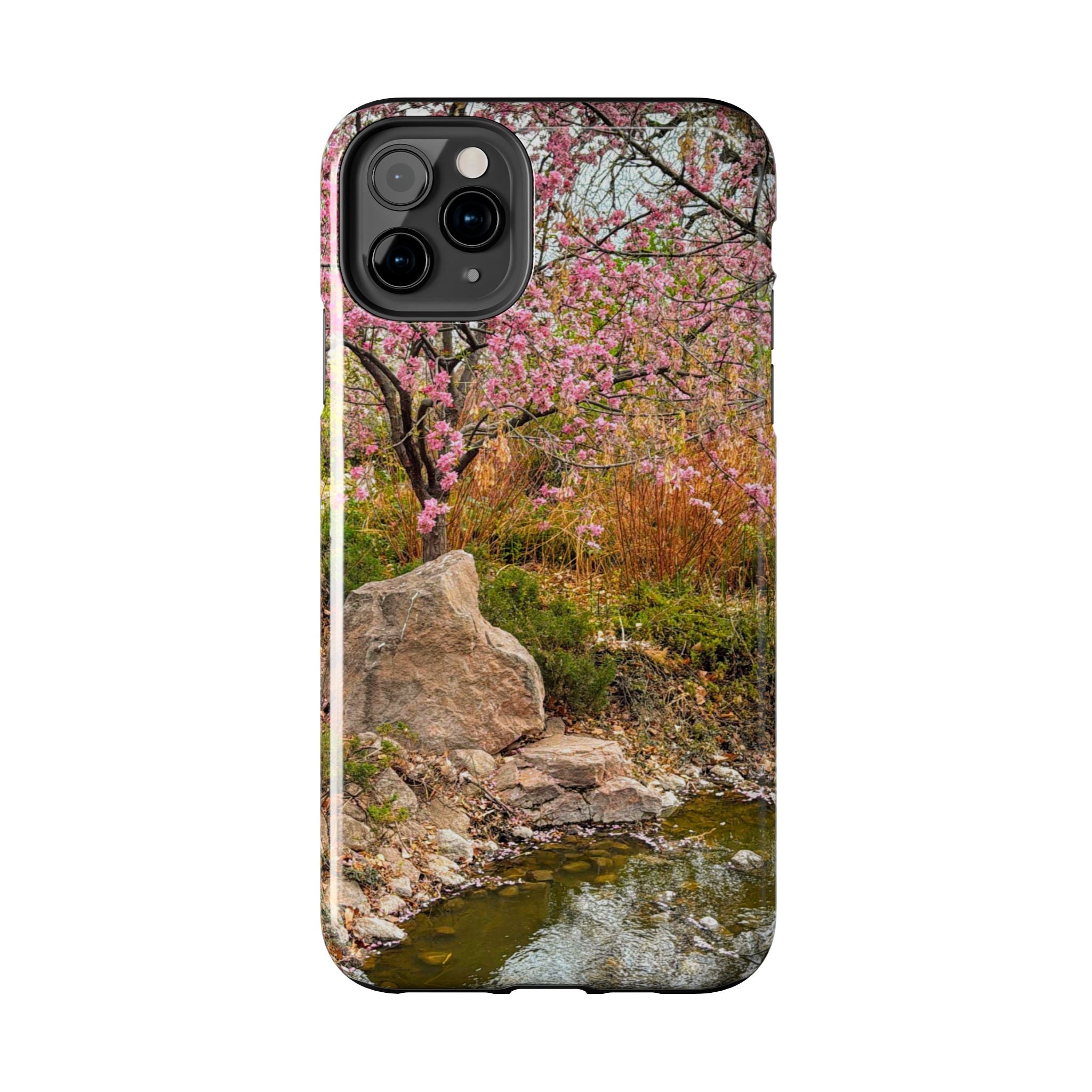 Cherry Blossom Tough Phone Cases - Nature Lover Gift, Floral Phone Accessories, Spring Decor, Custom Cases, Outdoor Adventure