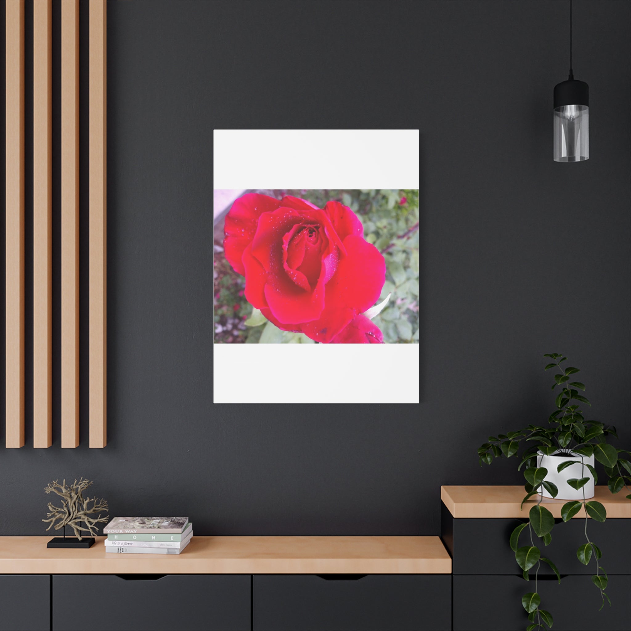 Vibrant Floral Canvas Art, Elegant Wall Decor, Perfect for Home, Gifts, Mother's Day, and Weddings