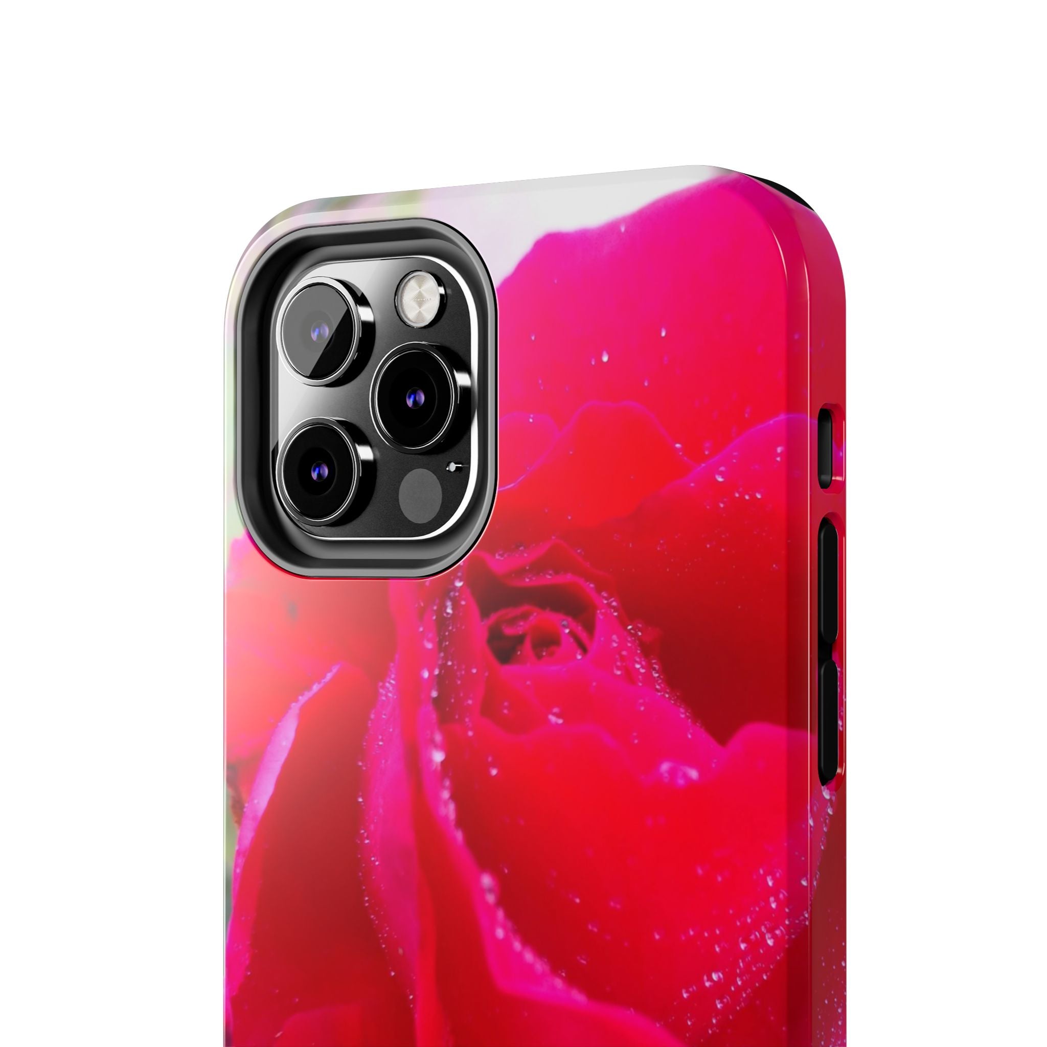 Flower Print Tough Phone Cases, Floral iPhone Case, Durable Mobile Covers, Unique Gift for Her, Birthday Present, Rose Design