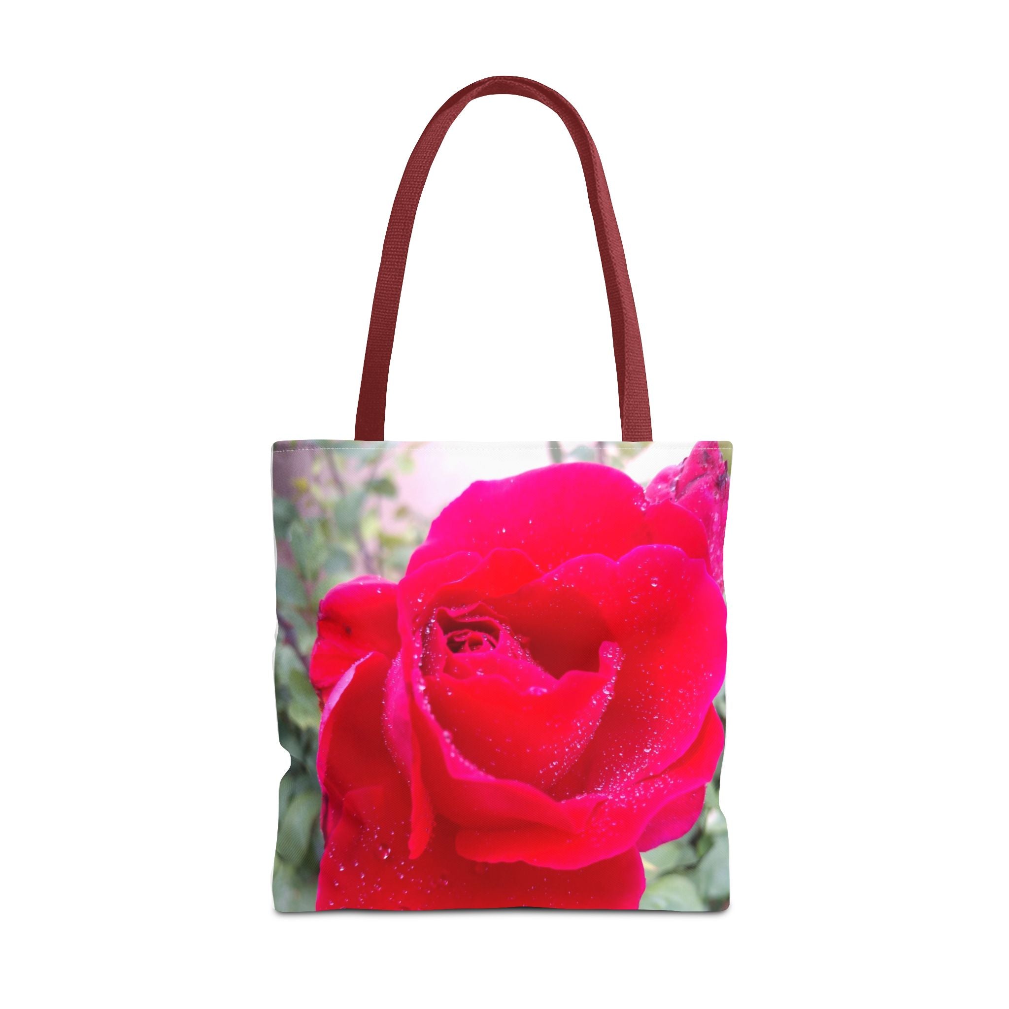 Vibrant Floral Tote Bag | Artistic Rose Design for Everyday Use, Eco-Friendly Shopping, Perfect Gift for Garden Lovers