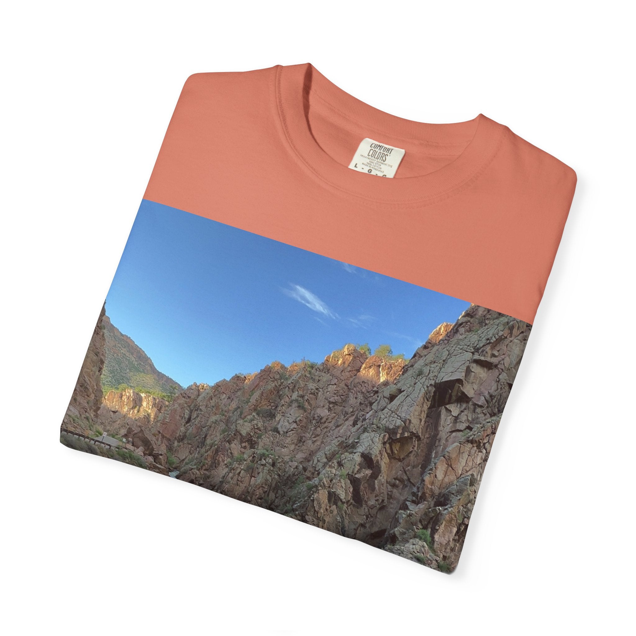 Nature Scene Unisex T-Shirt, Eco-Friendly Tee, Outdoorsy Apparel, Hiking Gift, Casual Wear, Adventure Clothing