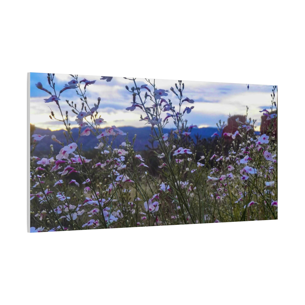 Floral Wall Art Canvas, Nature-Inspired Home Decor, Flower Print, Rustic Living Room, Gift for Gardeners, Boho Wall Art