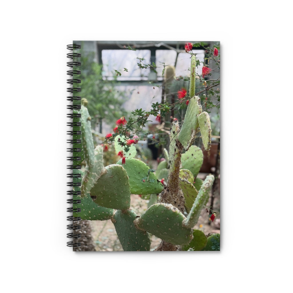 Cactus-Themed Spiral Notebook - Ruled Line, Perfect for Students, Journaling, Gift & Motivation, Botanical Design, Cute Stationery