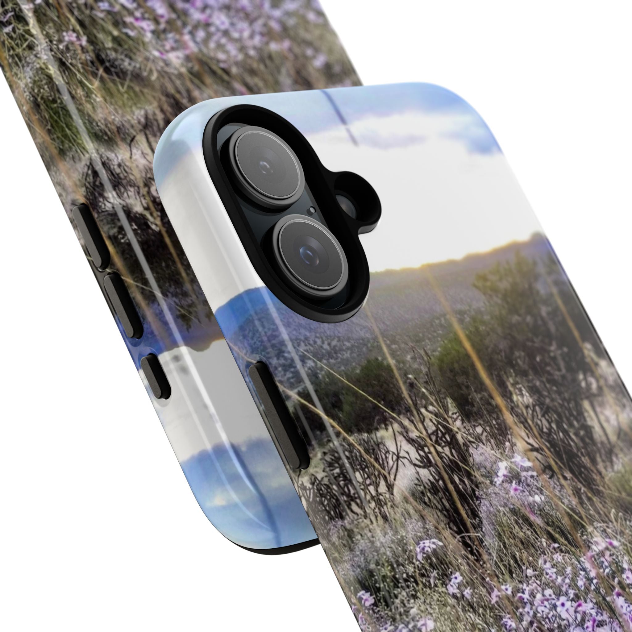 Floral Phone Case, Tough Phone Cover for Outdoor Lovers, Nature-Inspired Accessories, Gift for Photography Enthusiasts, Protective [...]