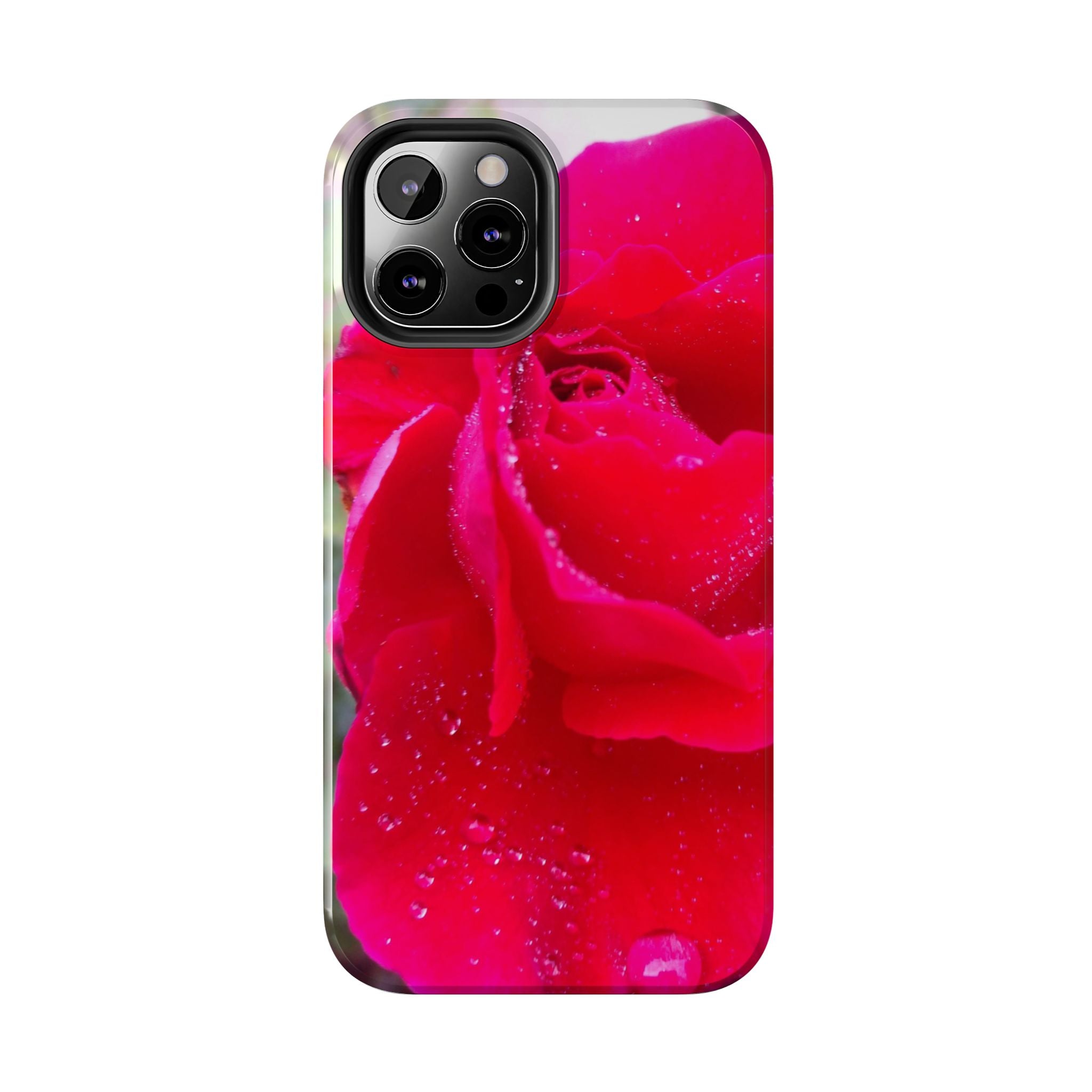 Flower Print Tough Phone Cases, Floral iPhone Case, Durable Mobile Covers, Unique Gift for Her, Birthday Present, Rose Design