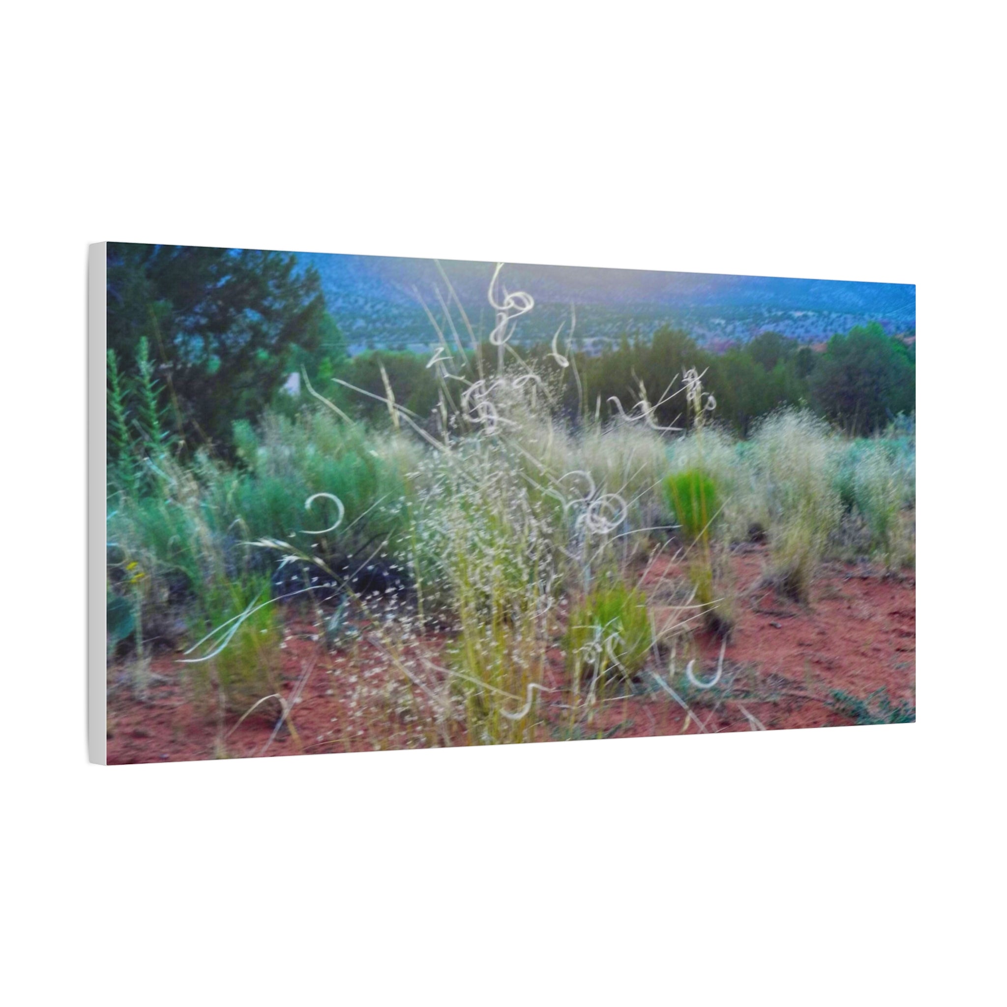 Serene Desert Landscape Canvas Print, Nature Wall Art, Home Decor, Gift for Nature Lovers, Rustic Art for Living Room, Boho Decor