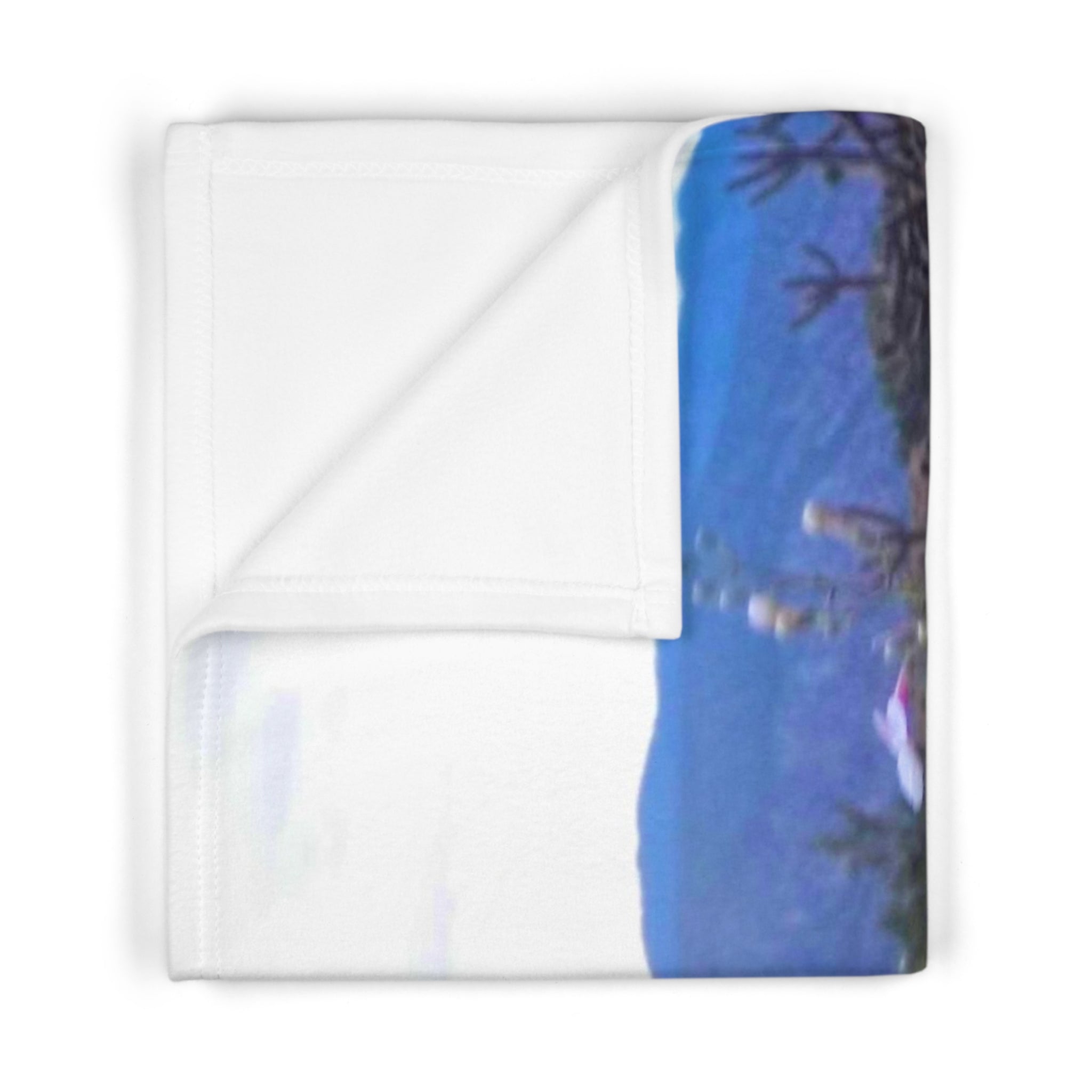 Floral Soft Fleece Baby Blanket, Nursery Decor, Baby Shower Gift, Lightweight and Cozy, Perfect for Newborns