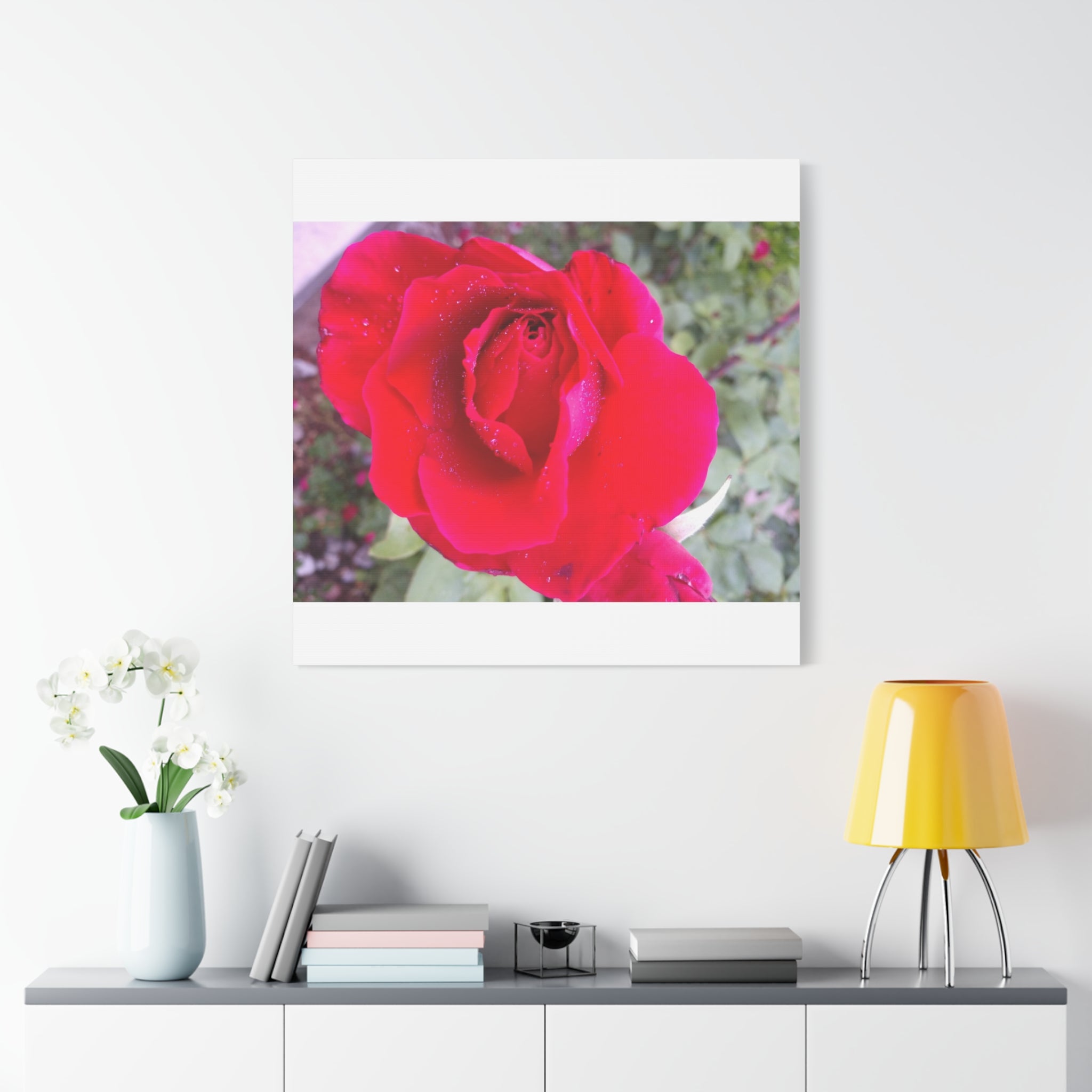 Vibrant Floral Canvas Art, Elegant Wall Decor, Perfect for Home, Gifts, Mother's Day, and Weddings