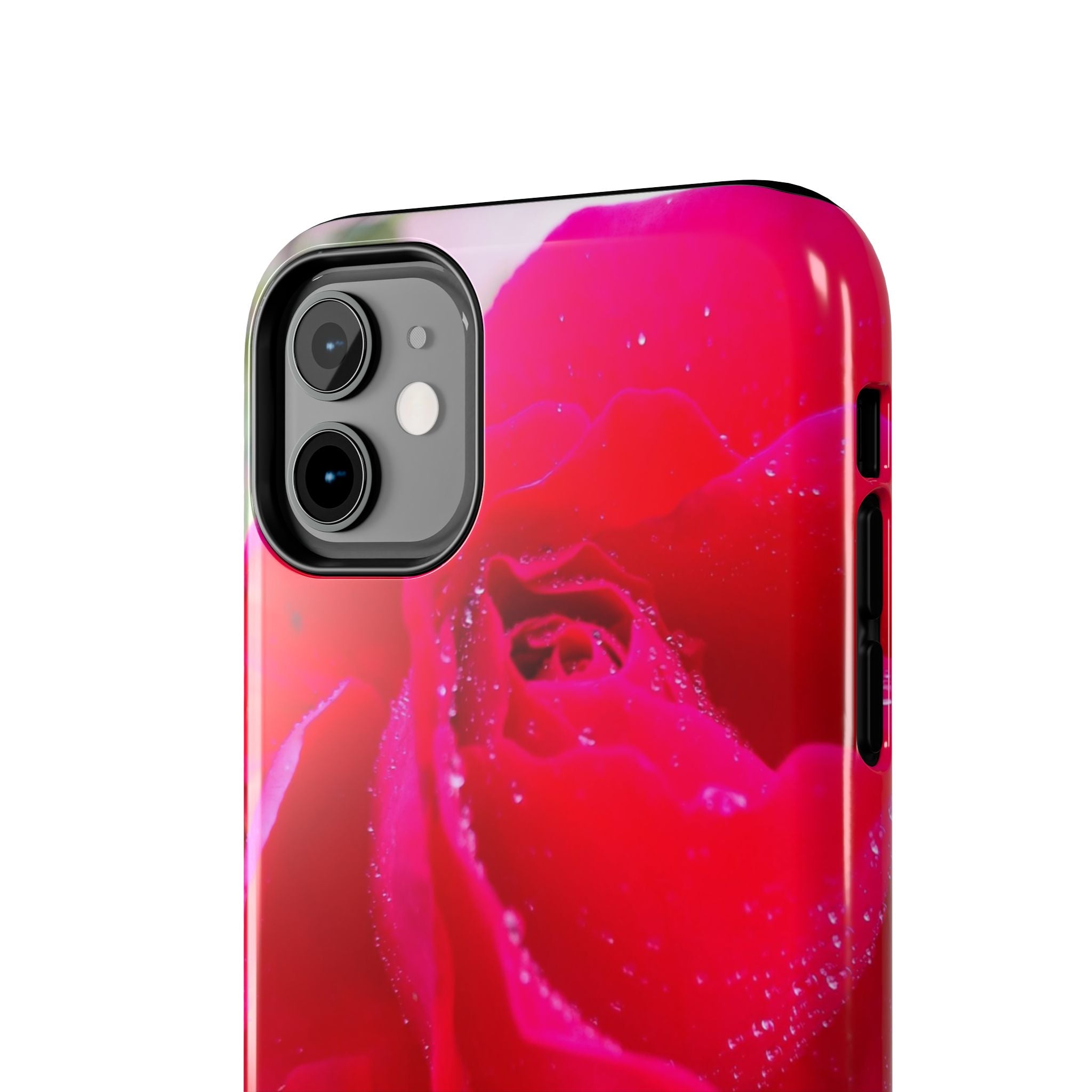 Flower Print Tough Phone Cases, Floral iPhone Case, Durable Mobile Covers, Unique Gift for Her, Birthday Present, Rose Design