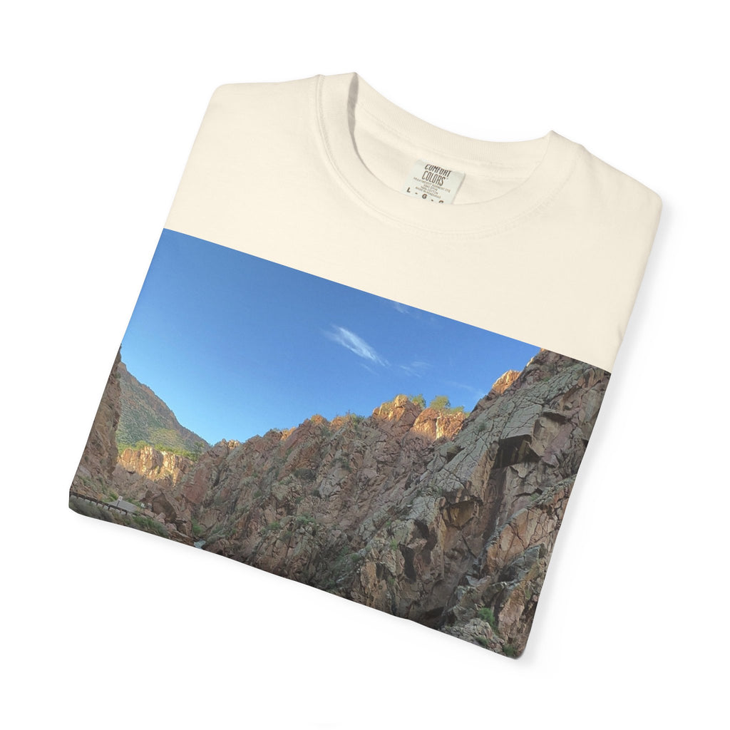 Nature Scene Unisex T-Shirt, Eco-Friendly Tee, Outdoorsy Apparel, Hiking Gift, Casual Wear, Adventure Clothing