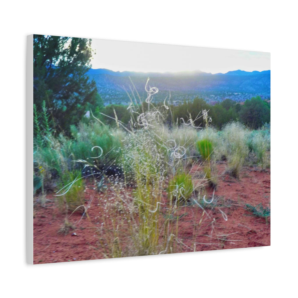 Serene Desert Landscape Canvas Print, Nature Wall Art, Home Decor, Gift for Nature Lovers, Rustic Art for Living Room, Boho Decor