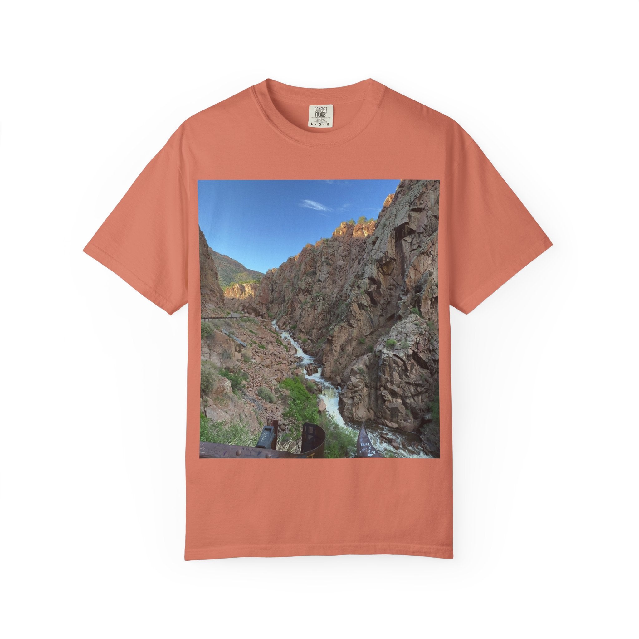 Nature Scene Unisex T-Shirt, Eco-Friendly Tee, Outdoorsy Apparel, Hiking Gift, Casual Wear, Adventure Clothing