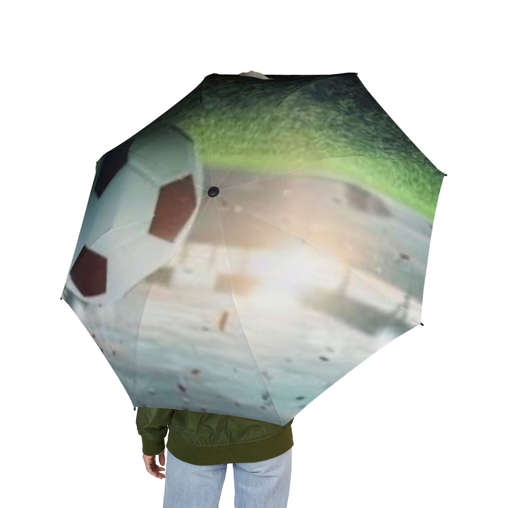 Stylish Sports Umbrella - A Must-Have for Soccer Lovers, Portable Rain Gear, Perfect for Outdoor Events, Gift for Athletes