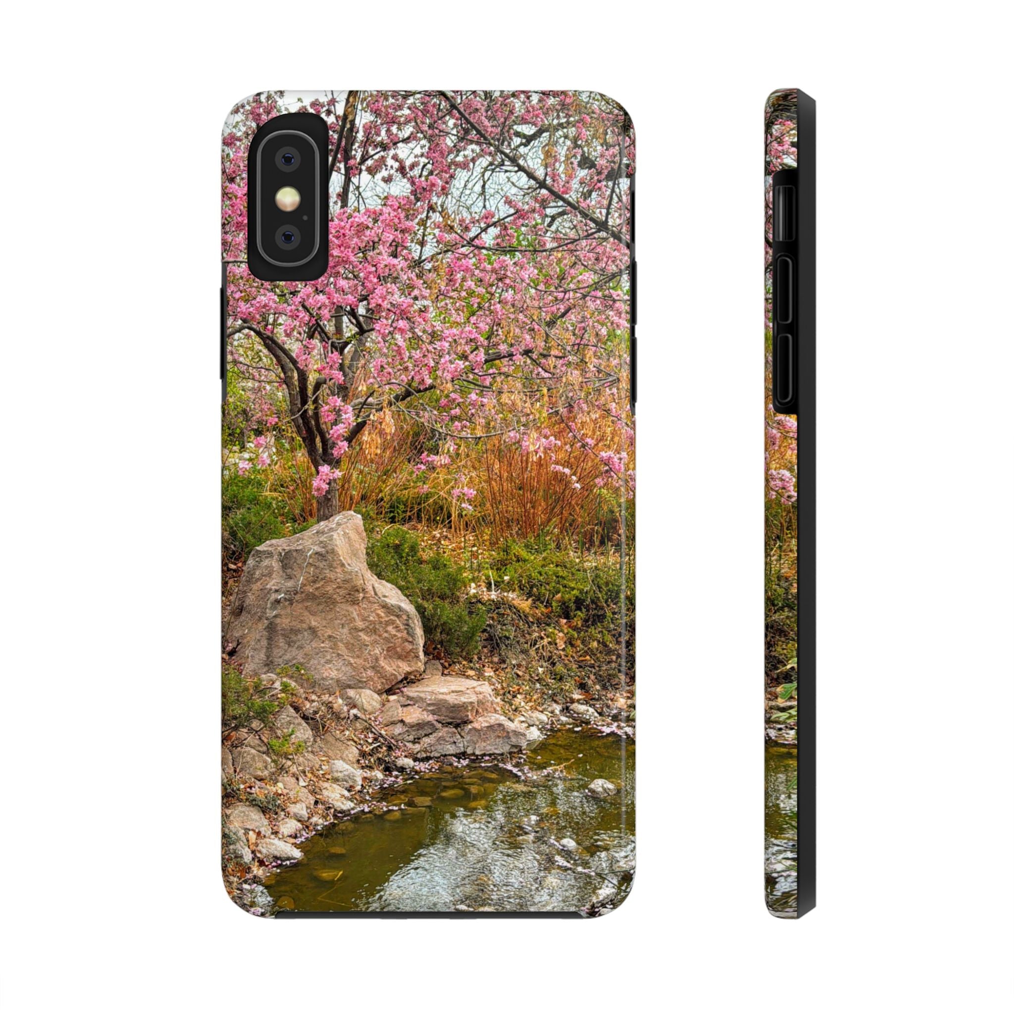 Cherry Blossom Tough Phone Cases - Nature Lover Gift, Floral Phone Accessories, Spring Decor, Custom Cases, Outdoor Adventure