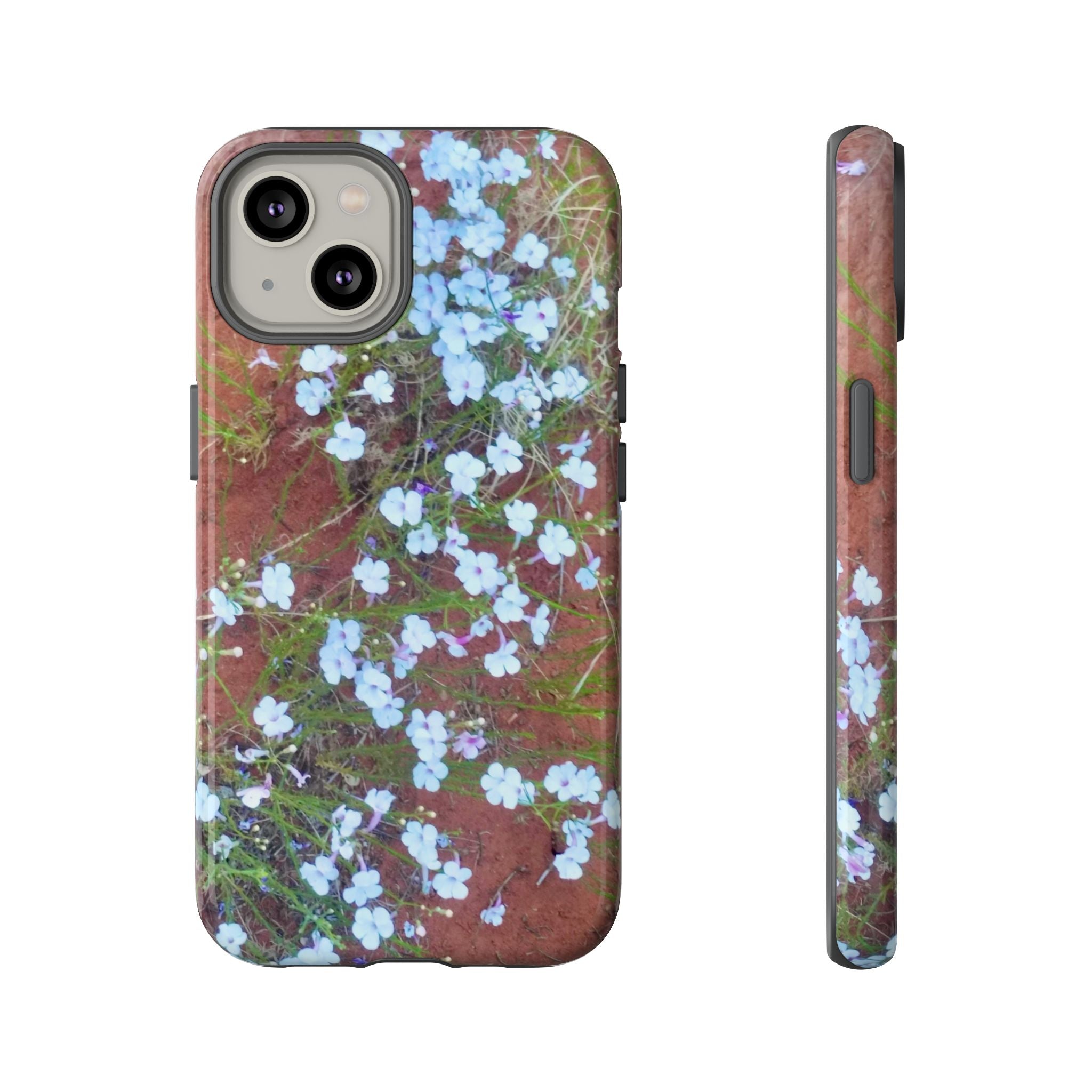Floral Phone Case - Rustic Floral Design, Tough Cases, Gift for Her, Nature Lover, Spring Decor, Cute Phone Accessory