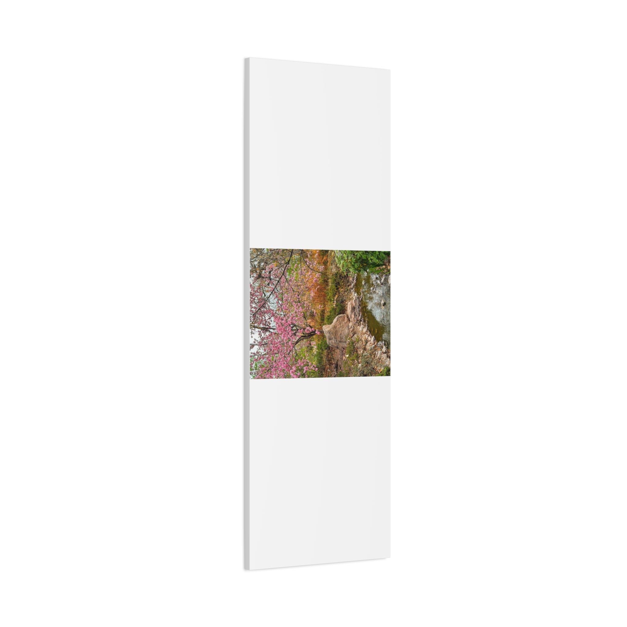 Blossoming Serenity Canvas Print, Floral Wall Art, Nature Decor, Home Aesthetic, Gift Idea for Garden Lovers, Spring Decor