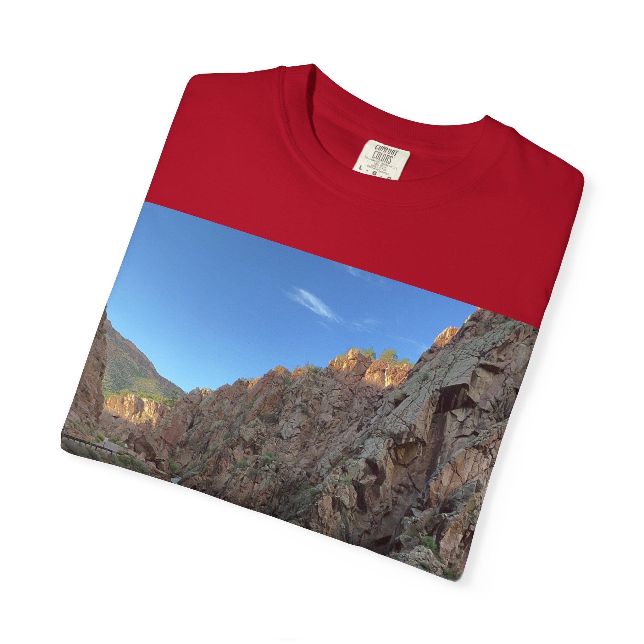 Nature Scene Unisex T-Shirt, Eco-Friendly Tee, Outdoorsy Apparel, Hiking Gift, Casual Wear, Adventure Clothing