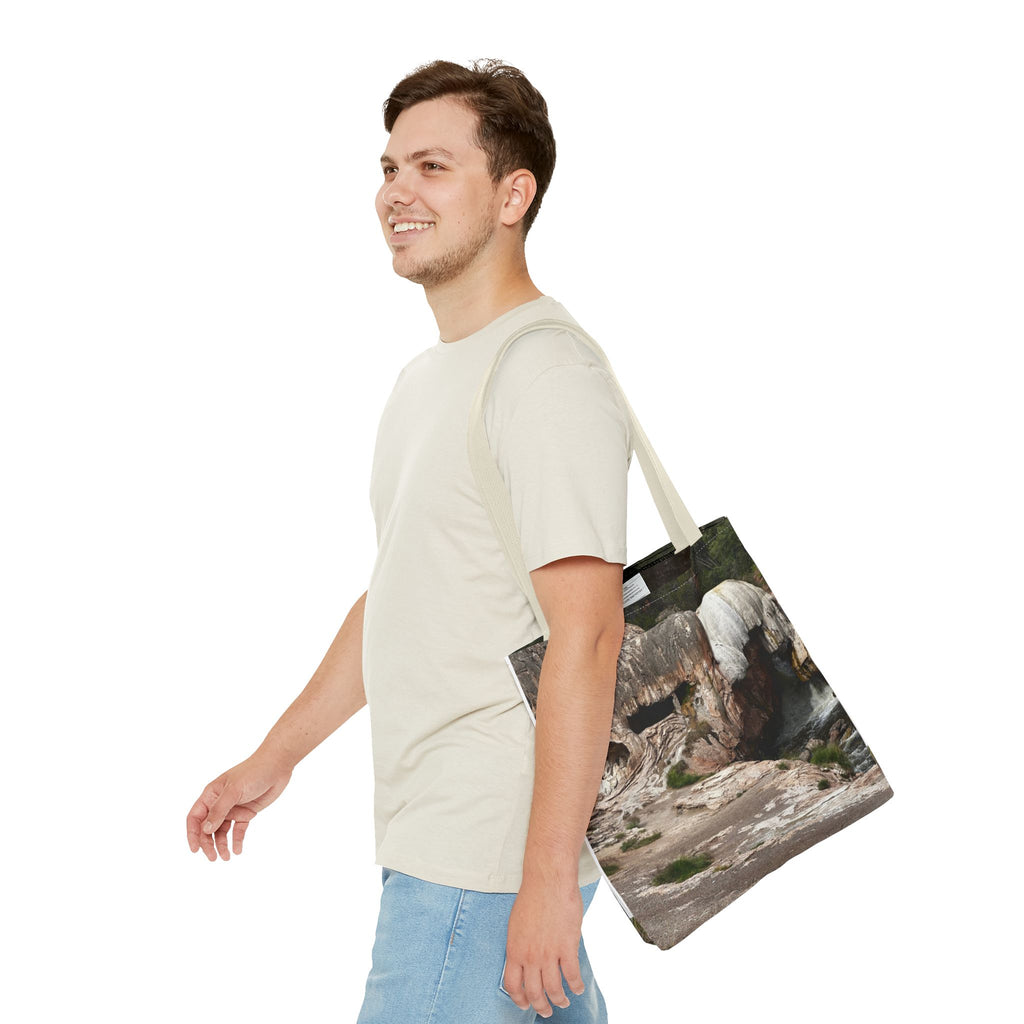 Nature-Inspired Tote Bag for Adventurers, Eco-Friendly Gift, Boho Style, Travel Essentials, Hiking Accessory, Unique Art Print