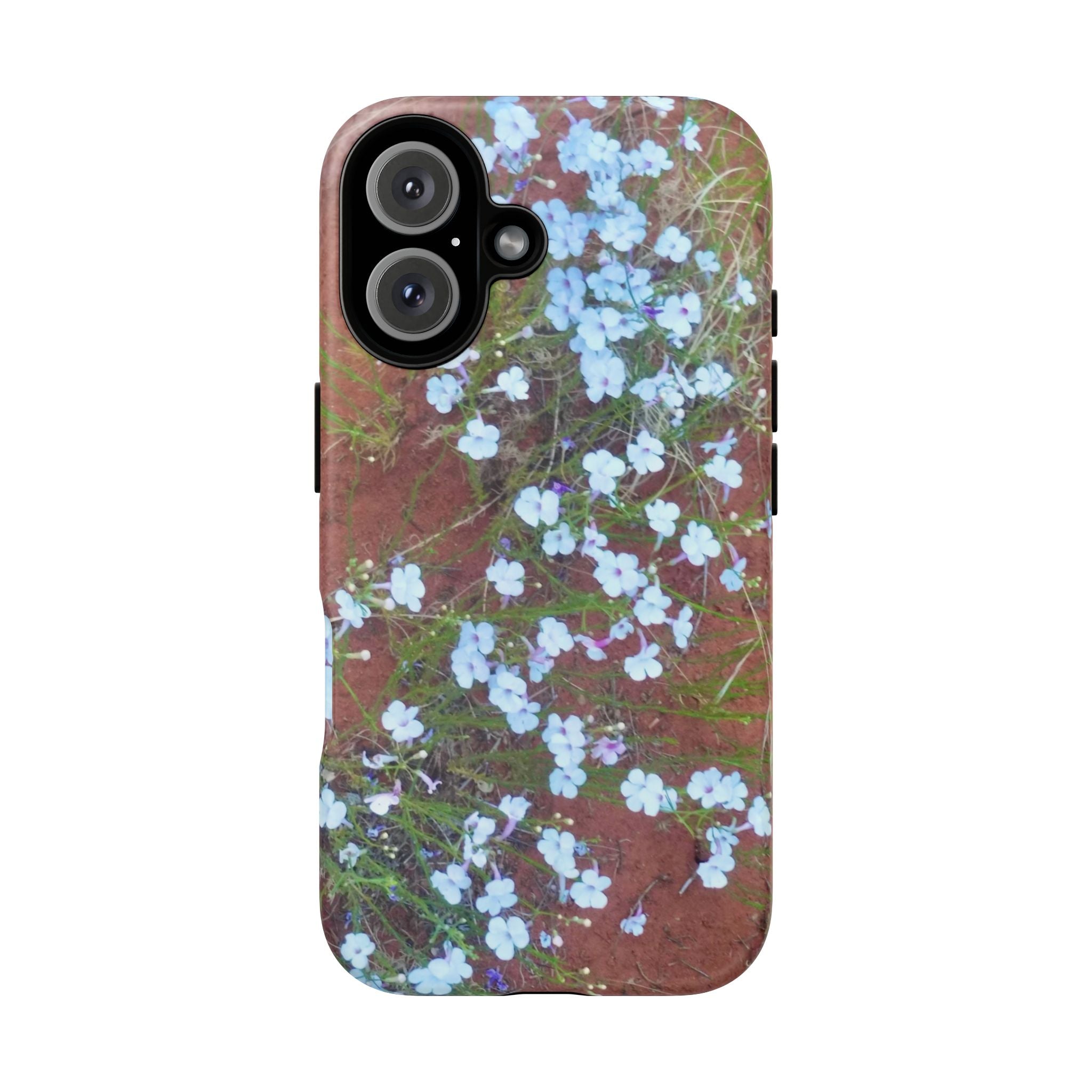 Floral Phone Case - Rustic Floral Design, Tough Cases, Gift for Her, Nature Lover, Spring Decor, Cute Phone Accessory