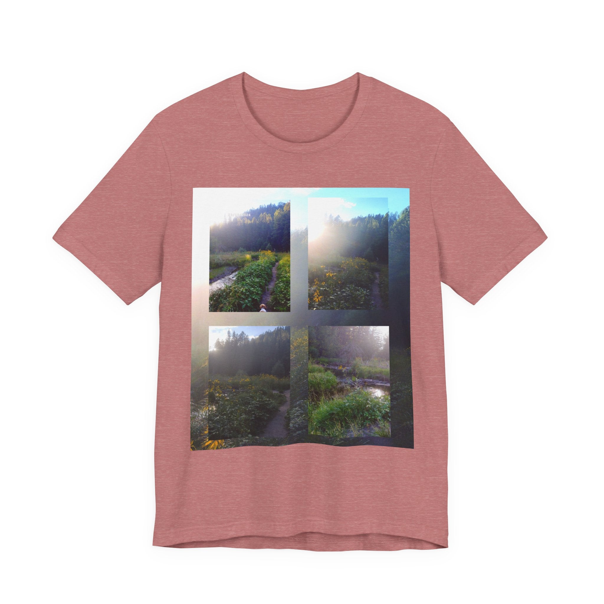 Nature-Inspired Unisex Tee, Eco-Friendly Shirt, Outdoor Lover Gift, Photography T-Shirt, Nature Vibes Clothing