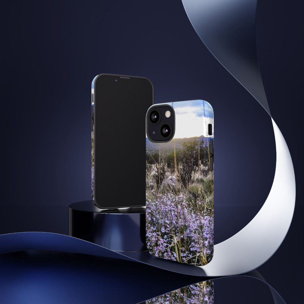 Floral Phone Case, Tough Phone Cover for Outdoor Lovers, Nature-Inspired Accessories, Gift for Photography Enthusiasts, Protective [...]