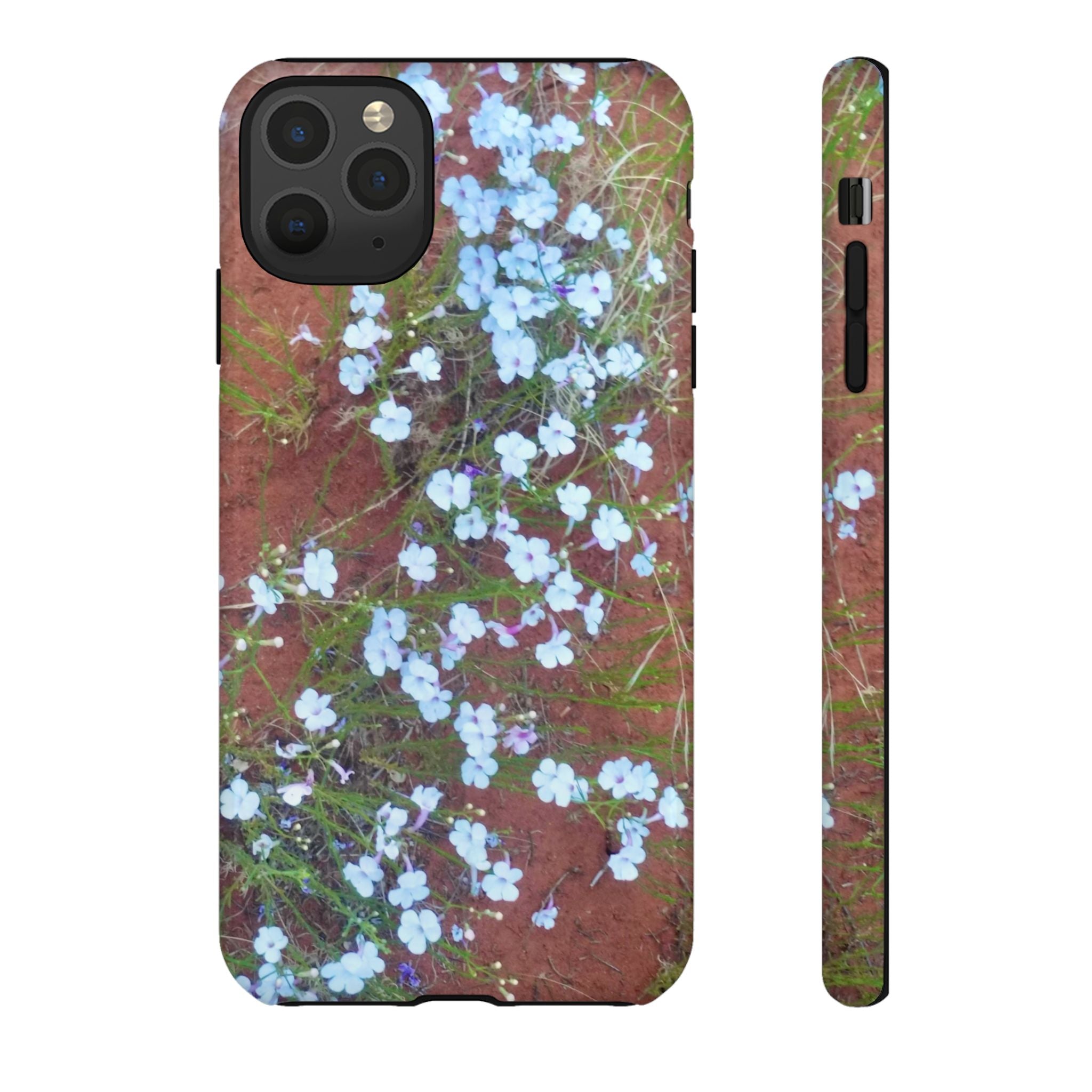 Floral Phone Case - Rustic Floral Design, Tough Cases, Gift for Her, Nature Lover, Spring Decor, Cute Phone Accessory