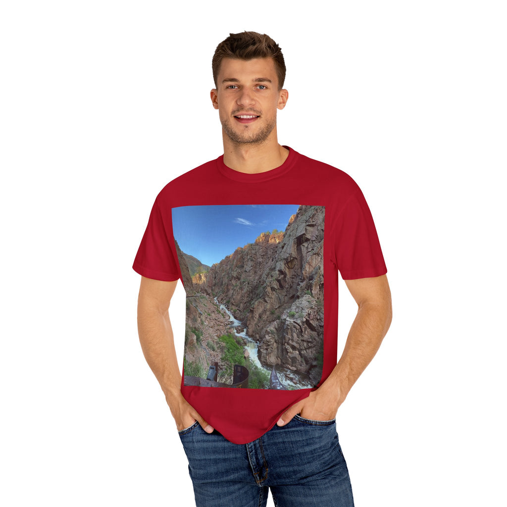 Nature Scene Unisex T-Shirt, Eco-Friendly Tee, Outdoorsy Apparel, Hiking Gift, Casual Wear, Adventure Clothing