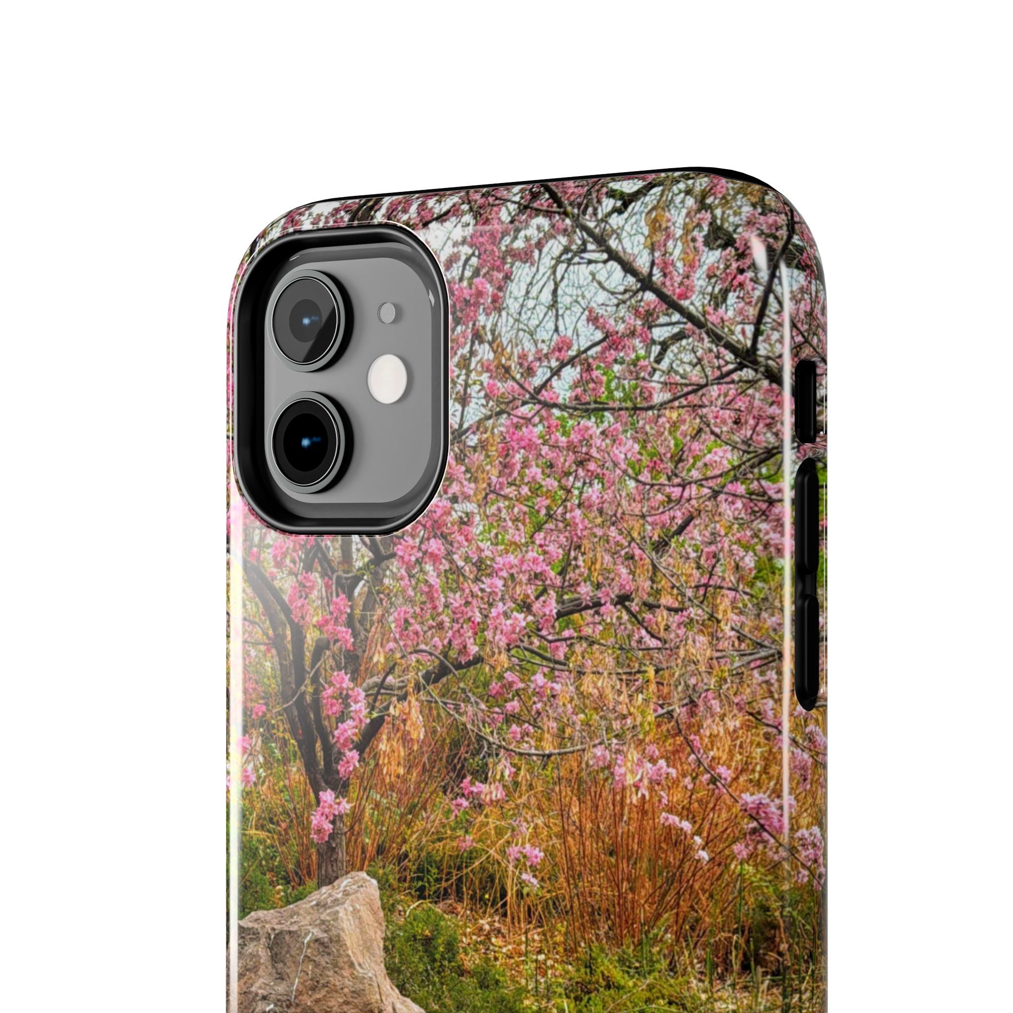 Cherry Blossom Tough Phone Cases - Nature Lover Gift, Floral Phone Accessories, Spring Decor, Custom Cases, Outdoor Adventure