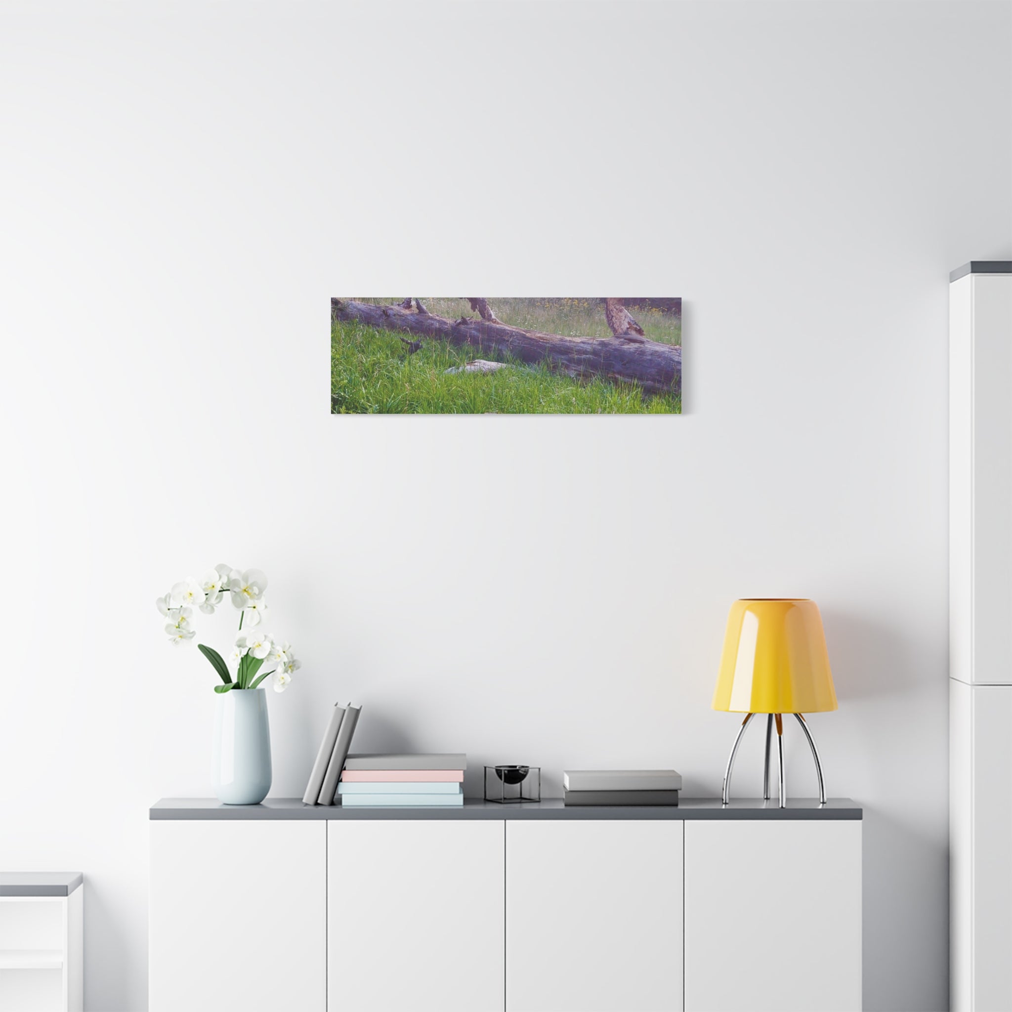 Matte Canvas Wall Art - Serene Nature Scene, Perfect for Home Decor, Gift for Nature Lovers, Office Wall Decoration, Rustic Art Print