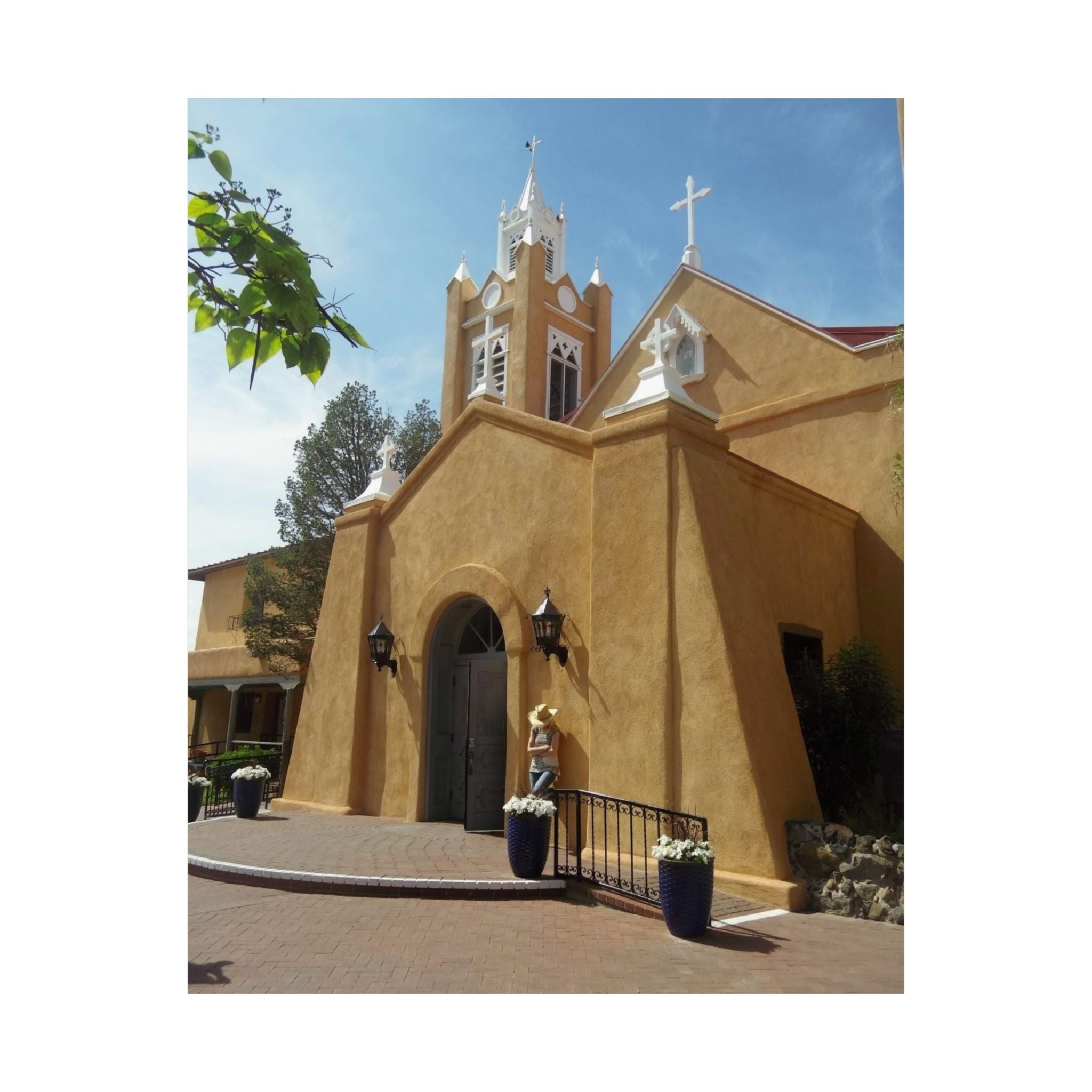 Matte Vertical Poster of Charming Church, Wall Art, Home Decor, Art Print, Gift for Housewarming, Unique Artwork