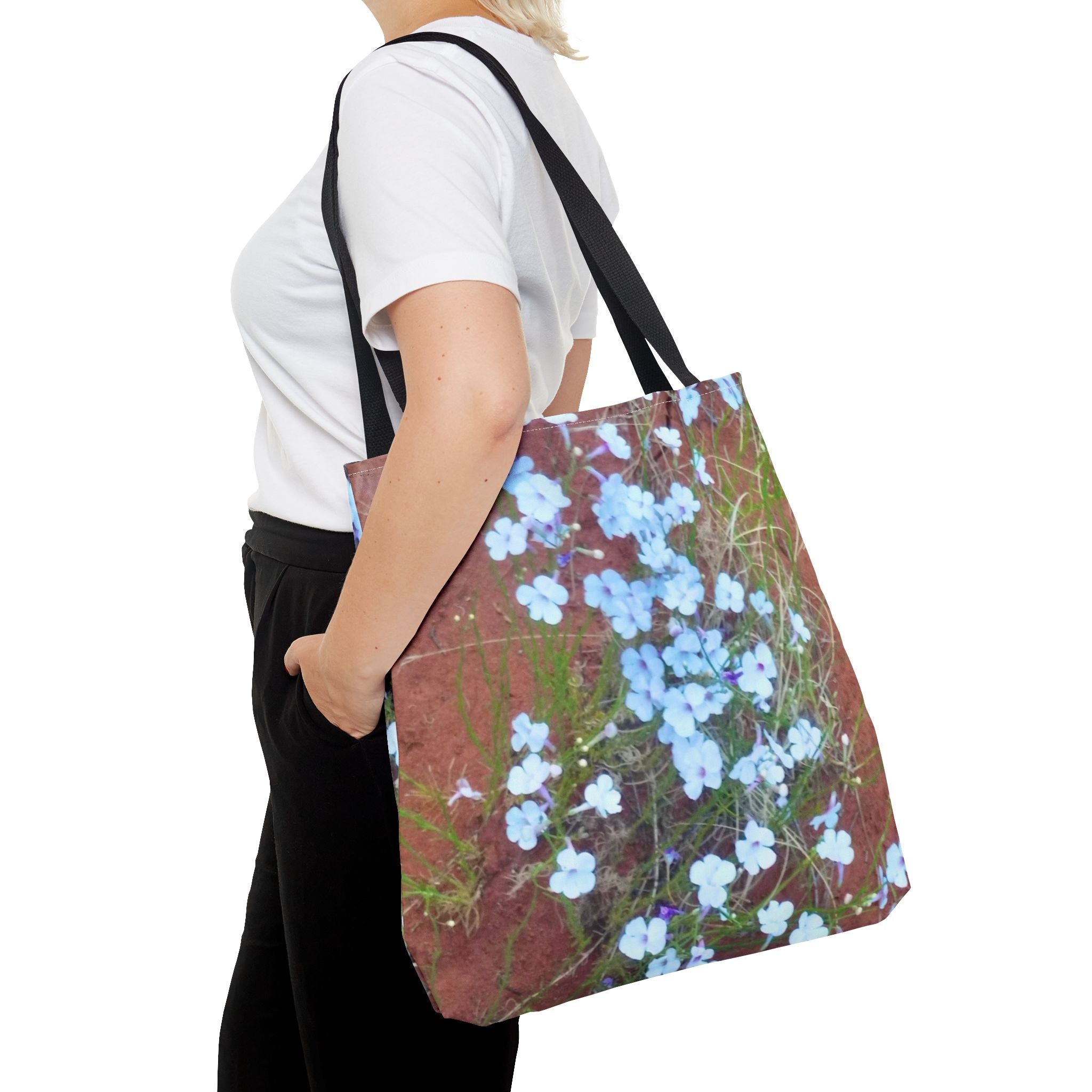 Floral Tote Bag - Boho Chic, Everyday Use, Eco-Friendly Shopping, Gift for Her, Travel Accessory