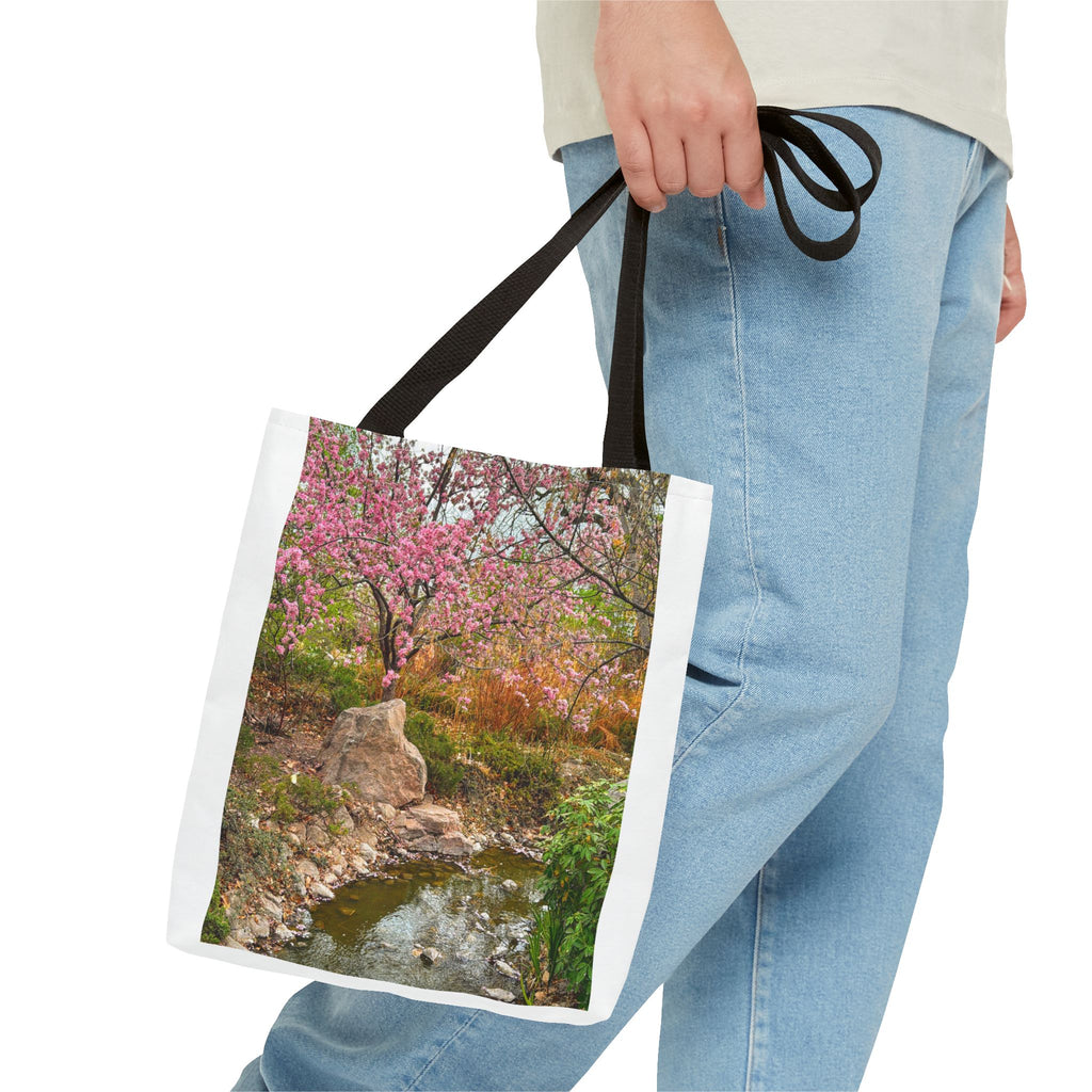 Blossom Dreams Tote Bag, Floral Tote, Eco-Friendly Shopping Bag, Spring Gift, Nature Lover's Accessory, Travel Bag