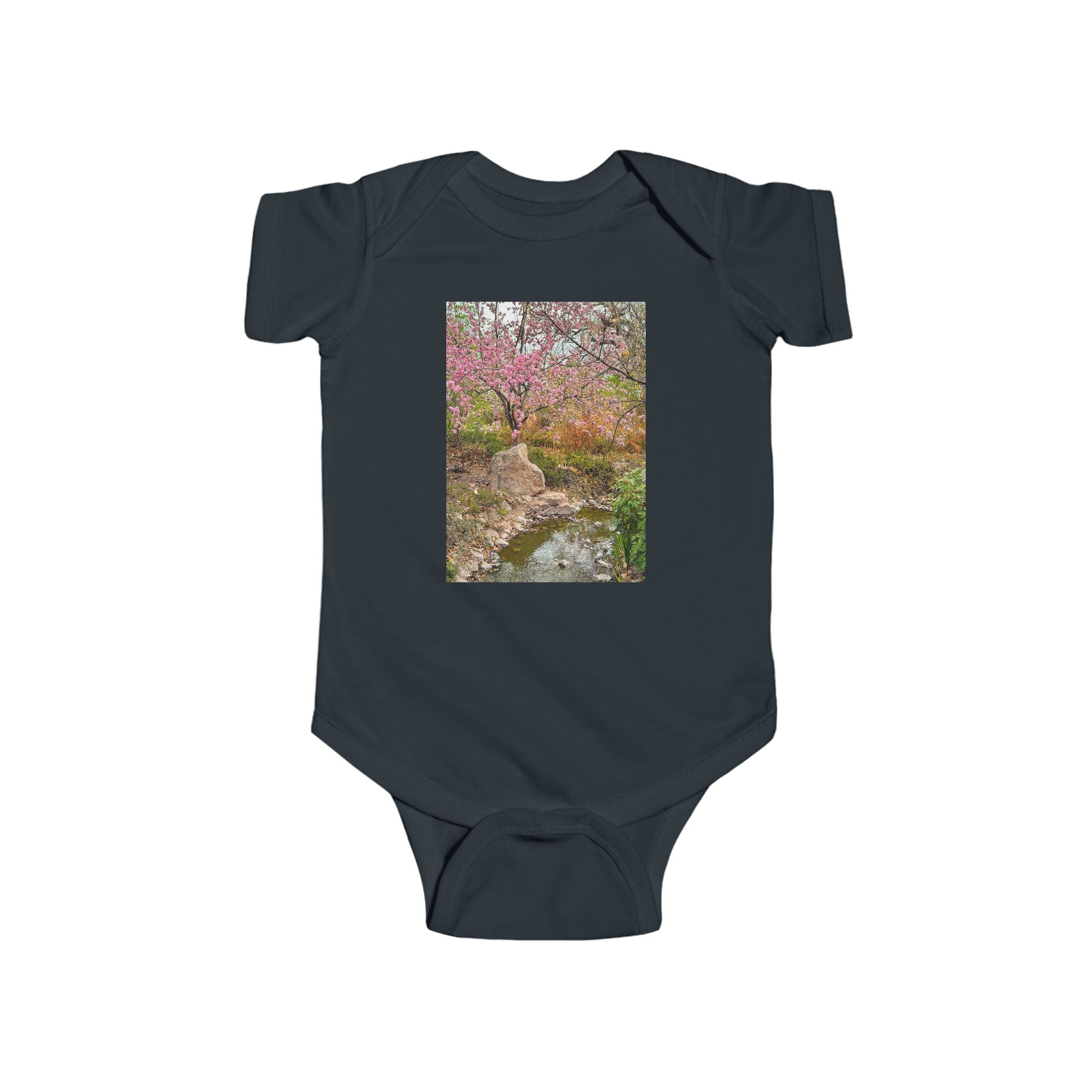 Spring Floral Baby Bodysuit, Cute Infant Outfit, Gift for New Parents, Floral Cute Baby Clothes, Baby Shower Gift, Toddler Tee
