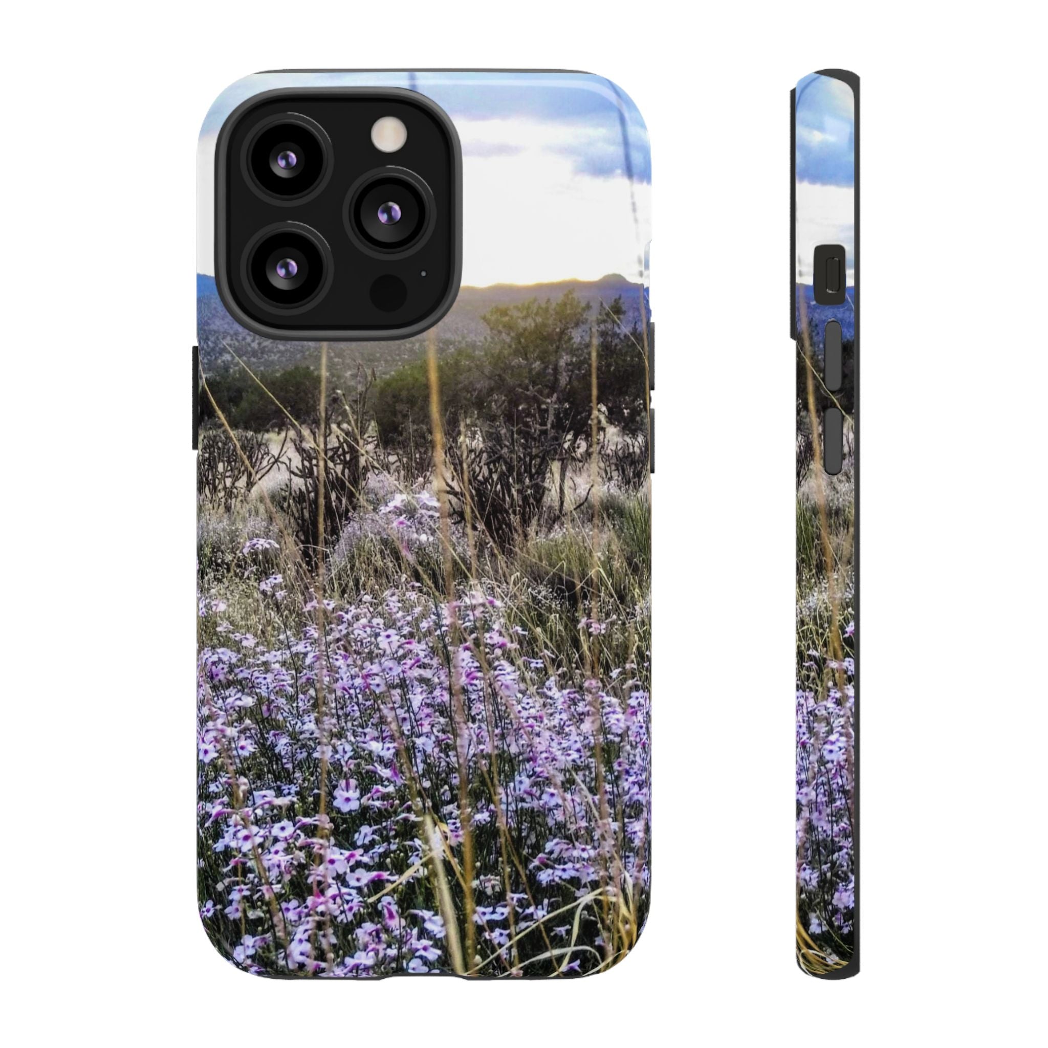 Floral Phone Case, Tough Phone Cover for Outdoor Lovers, Nature-Inspired Accessories, Gift for Photography Enthusiasts, Protective [...]