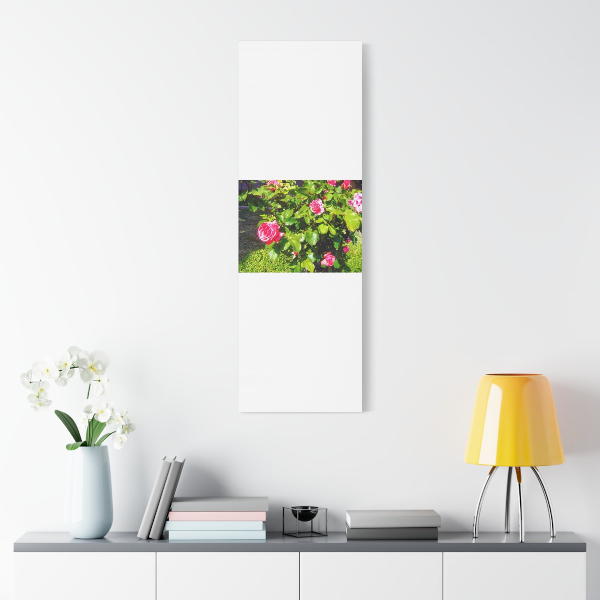 Floral Canvas Wall Art, Pink Rose Decor, Home Gallery Piece, Flower Photography, Garden Wall Decor, Floral Print